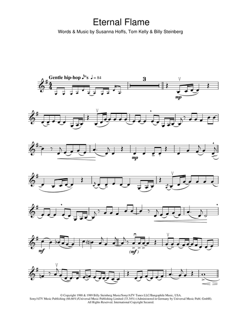 Eternal Flame - The Bangles, Atomic Kitten (Violin Solo)