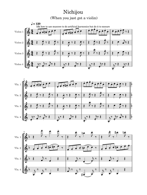 Koigokoro wa Dangan mo Yawarakakusuru – Nomi Yuuji Nichijou  when you have just a violin