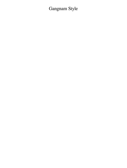 Gangnam Style