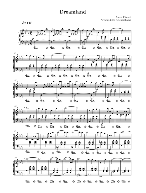 Kotokorokama | Free sheet music | Download PDF or print on