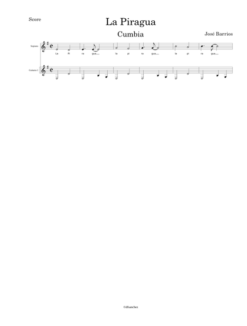 La Piragua – Jose Barros