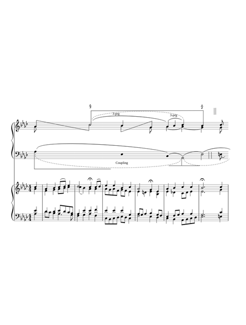 4.5.1 Bach’s Chorale: Structural Level 3 in Schenker’s graphical analysis of the chorale