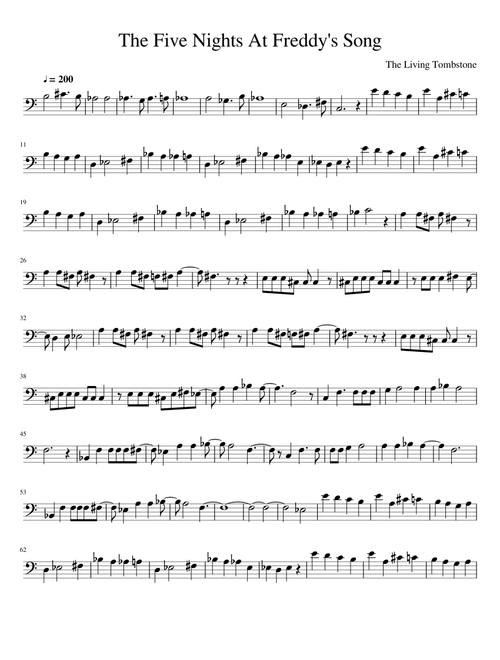 Five Nights At Freddy's Song