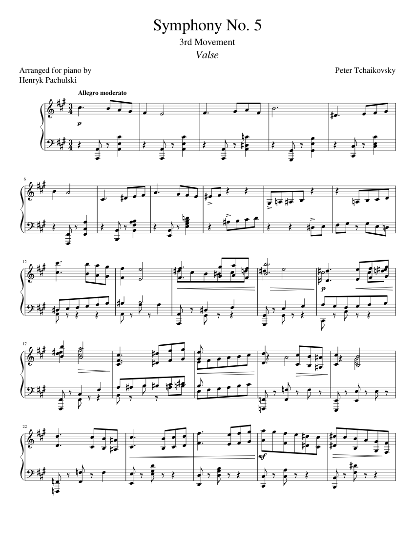 ヴァイオリン　楽譜　シンフォニー Play Official version of Symphony sheet music by Clean