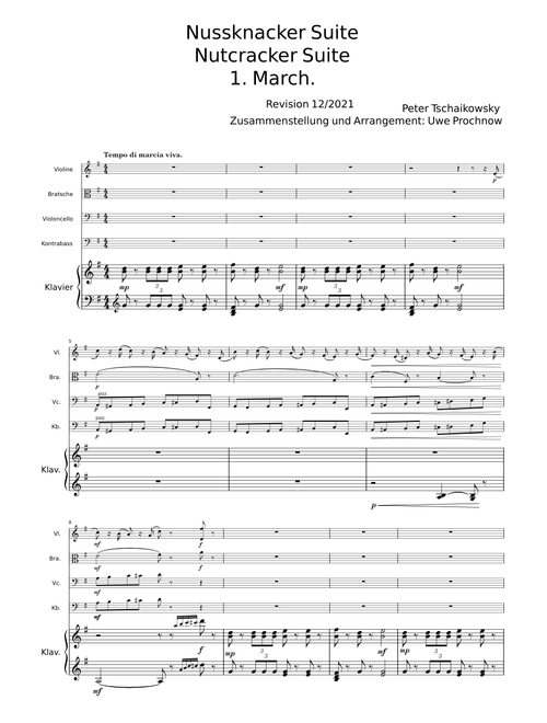 The Nutcracker (suite) Op. 71a - Pyotr Ilyich Tchaikovsky