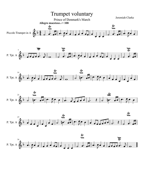 Trumpet Voluntary