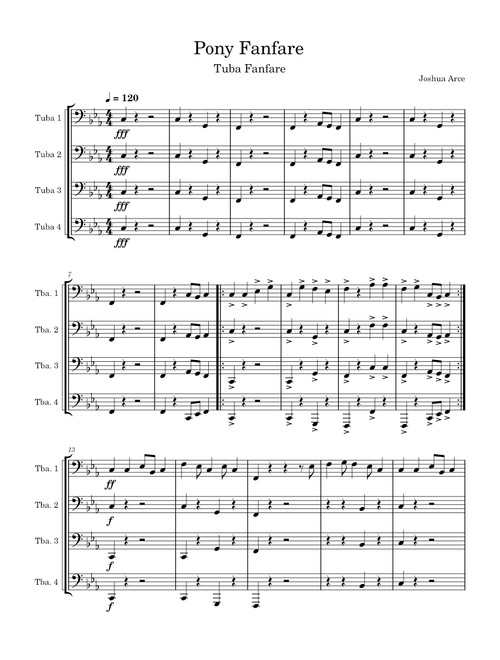 Pony Fanfare – josharce04