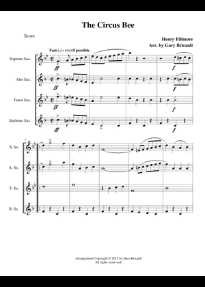 吹奏楽譜 TheCircusBee Circus Bee, The – BandMusic PDF Library