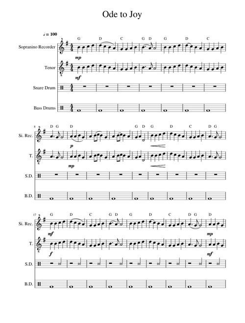 Ode to Joy