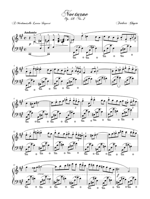 Nocturne Op. 48 No. 2