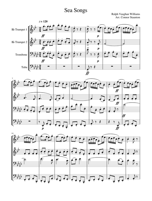 Sea Songs Brass Quartet