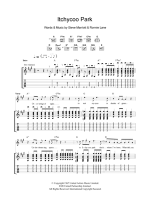 Play Official version of My Mind's Eye Sheet Music by The Small