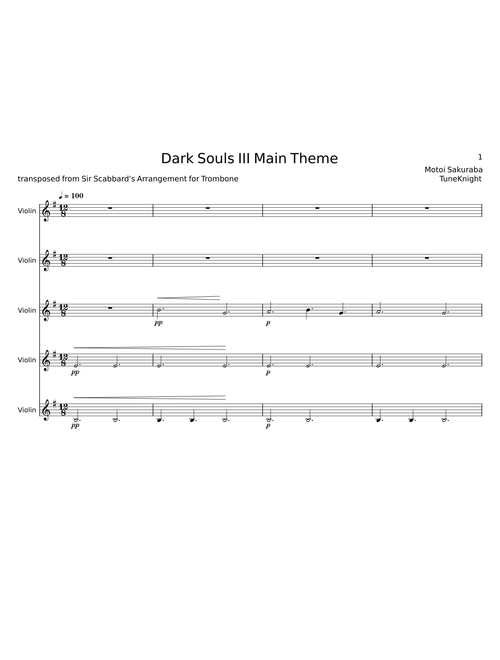 Dark Souls III Main Theme - Motoi Sakuraba
