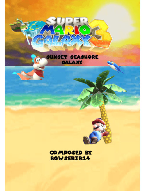 Sunset Seashore Galaxy | Super Mario Galaxy 3