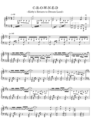 C-R-O-W-N-E-D, Jazz Fusion Ver. Sheet Music and Tab for