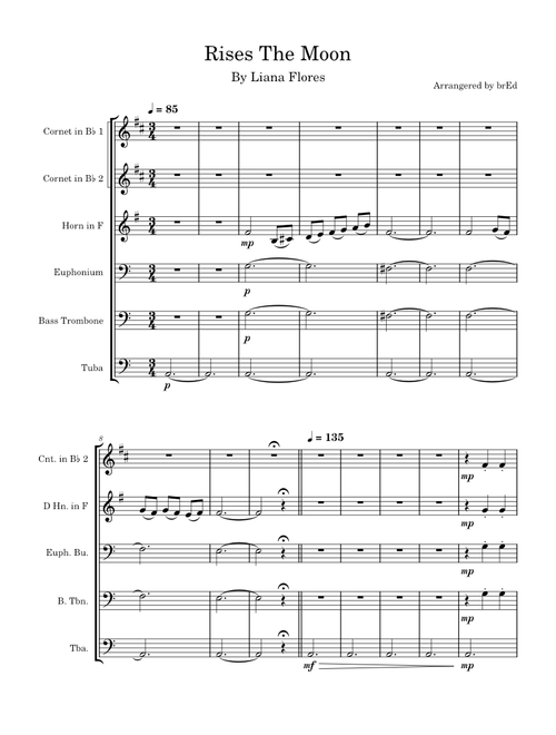 Rises the Moon – liana flores