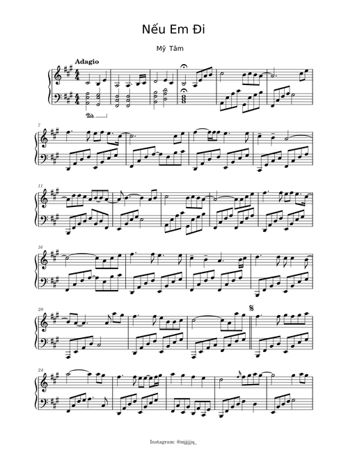 Nếu Em Đi – Mỹ Tâm