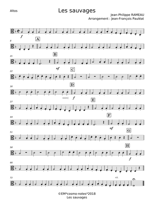 Les Sauvages - Jean-Philippe Rameau