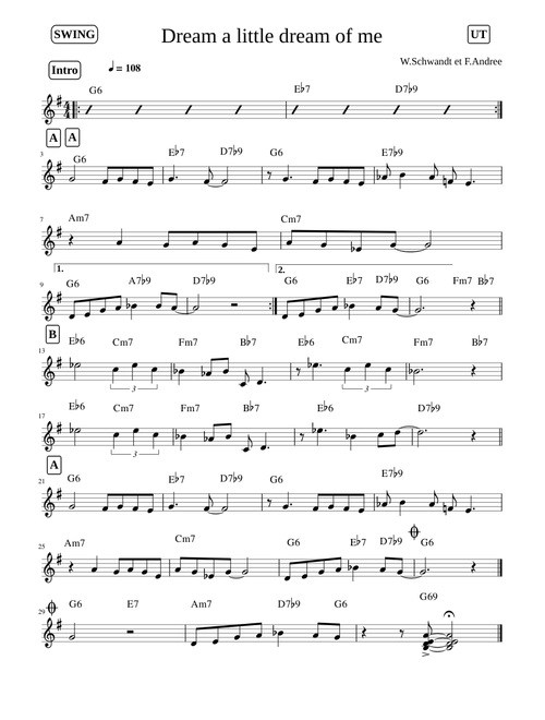 Dream a little dream of me - Ella Fitzgerald