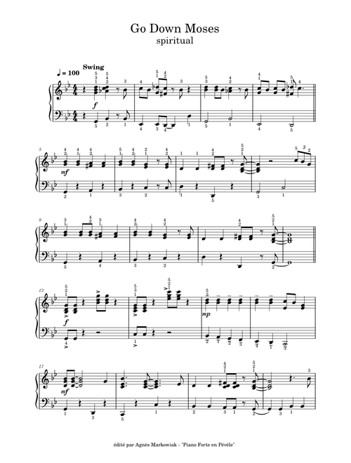 Go down moses – Louis Armstrong