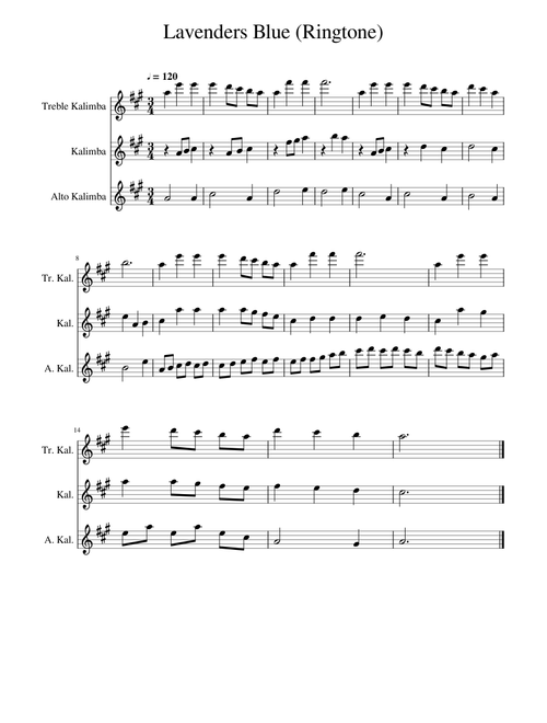 Lavenders Blue (Ringtone)