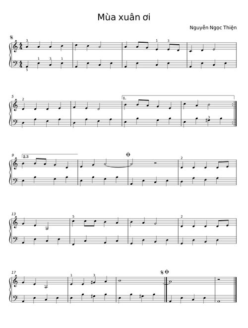 Mùa xuân - Nguyễn Ngọc Thiện