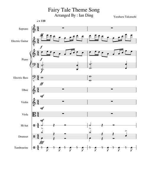 Fairy Tale Theme Song