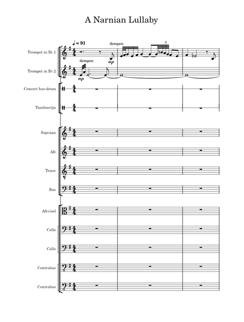 A Narnian Lullaby