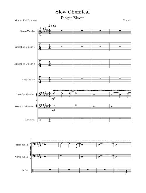 Slow Chemical - Finger Eleven