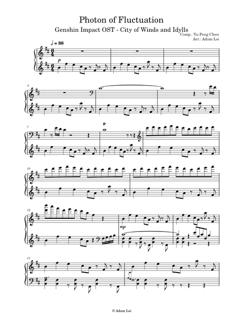 City of Winds and Idylls - #52 Photon of Fluctuation