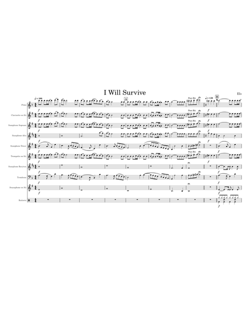 i will survive – Gloria Gaynor