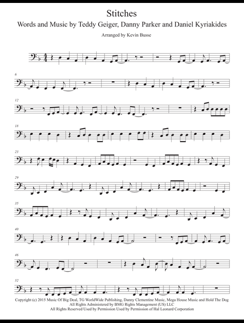 Stitches (Arr. Kevin Busse) - Shawn Mendes (Cello Solo)
