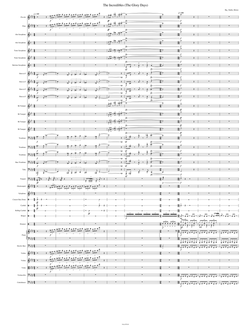 The Incredibles Theme (The Glory Days) (Full Orchestra) (2022 Revision)