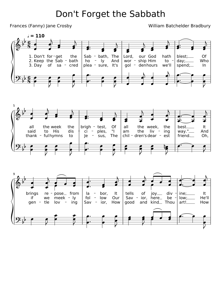 don-t-forget-the-sabbath-sheet-music-for-piano-solo-musescore