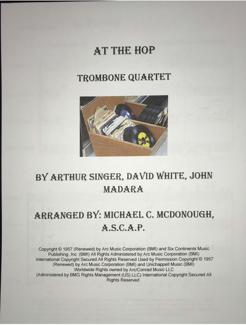 At The Hop (Arr. Michael C. McDonough A.S.C.A.P.) - Danny & The Juniors (Brass Ensemble)