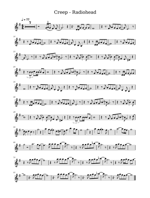 Creep - Radiohead
