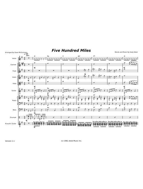 500 miles – Hedy West
