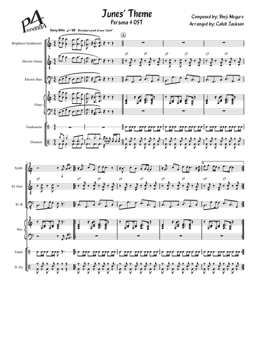 Junes' Theme - Persona 4