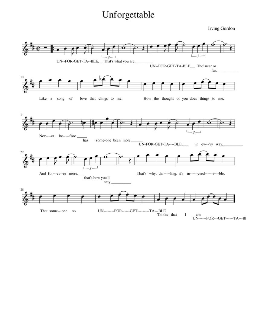 Sheet music for French horn (Solo)
