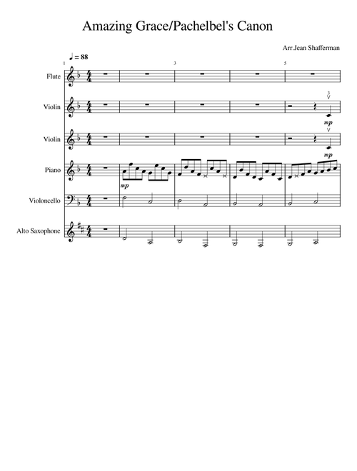 Amazing Grace – Misc Praise Songs Amazing_Grace_Pachelbel's_Canon.mscz