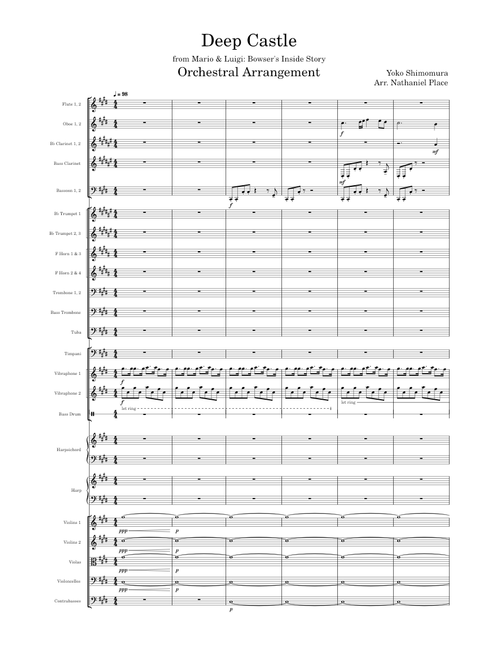 Deep Castle Orchestral Arrangement