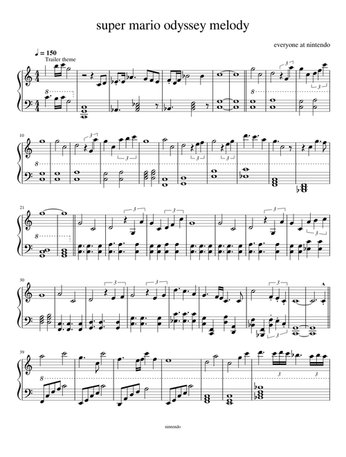 Super mario odyssey – Misc Computer Games super_mario_odyssey_melody 1.0