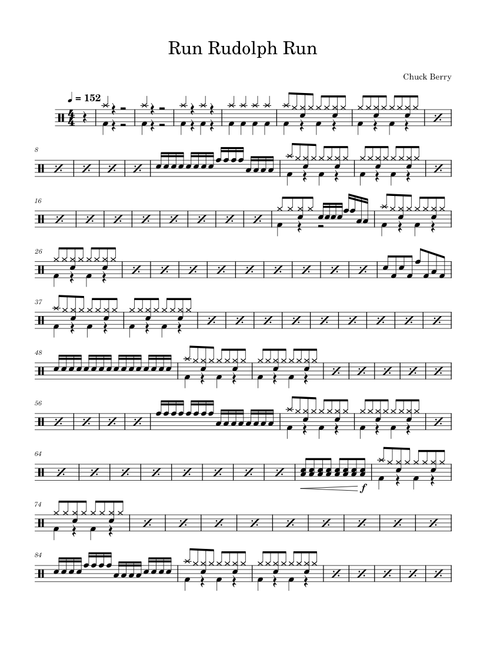 Run rudolph run – Chuck Berry Run Rudolph Run