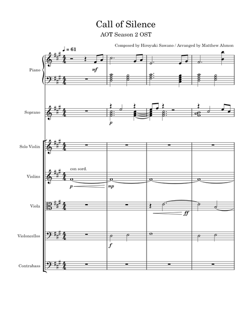 Call of Silence – Hiroyuki Sawano