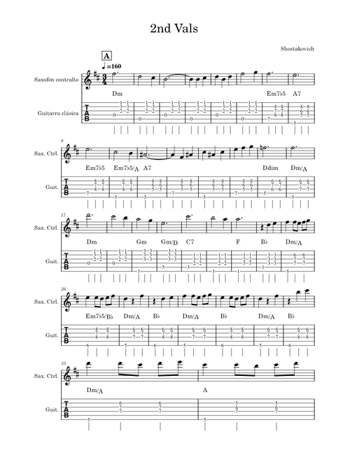 Suite for Jazz Orchestra No. 2: II. Lyric Waltz – Dmitri Shostakovich