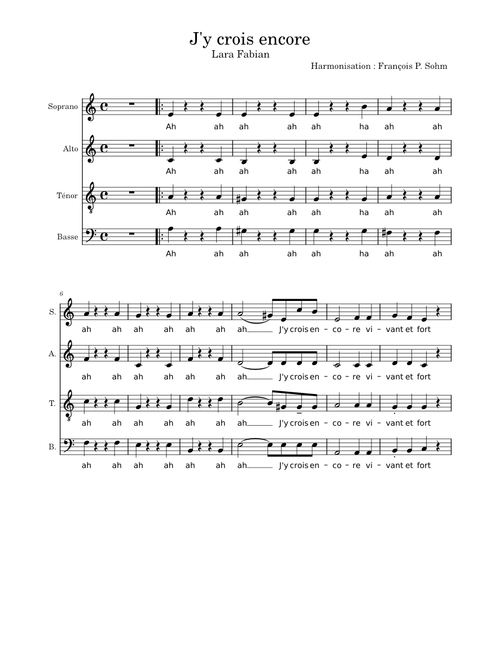 J'y crois encore – Lara Fabian