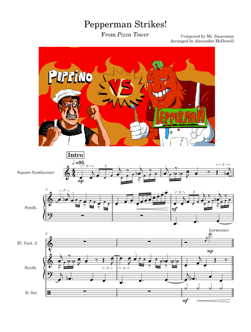 Pepperman Strikes! - Mr Sauceman | Pizza Tower OST