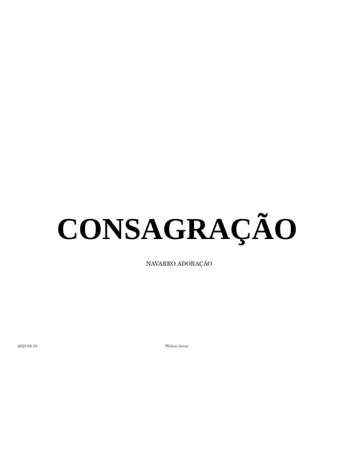 Consagração - A - Welton - Violão + Tablatura