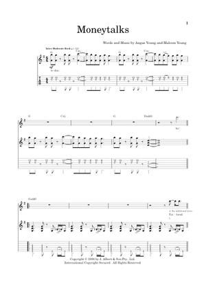お値下げ中❗️AC/DC タブ譜　FOR THOSE ABOUT TO ROCK Play Official version of For those about to rock Sheet Music