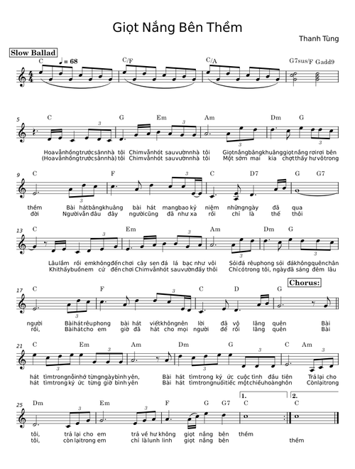 Giọt Nắng Bên Thềm – HenrySD